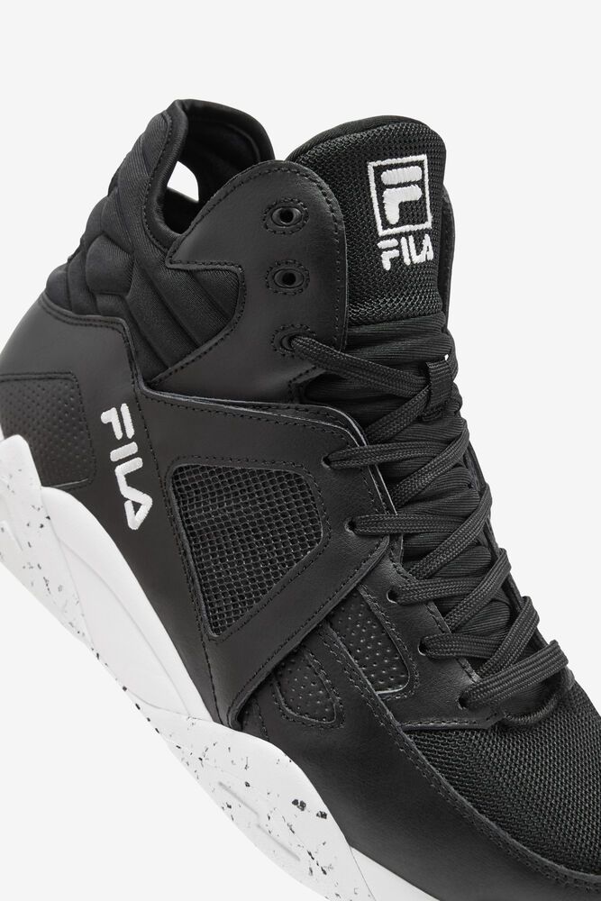 Zapatillas Fila Hombre Negras Blancas Ofertas Fila Chile Cage Mid